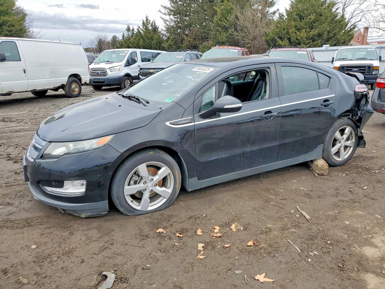 2013 Chevrolet Volt, VIN 1G1RB6E43DU142270 — Rear end