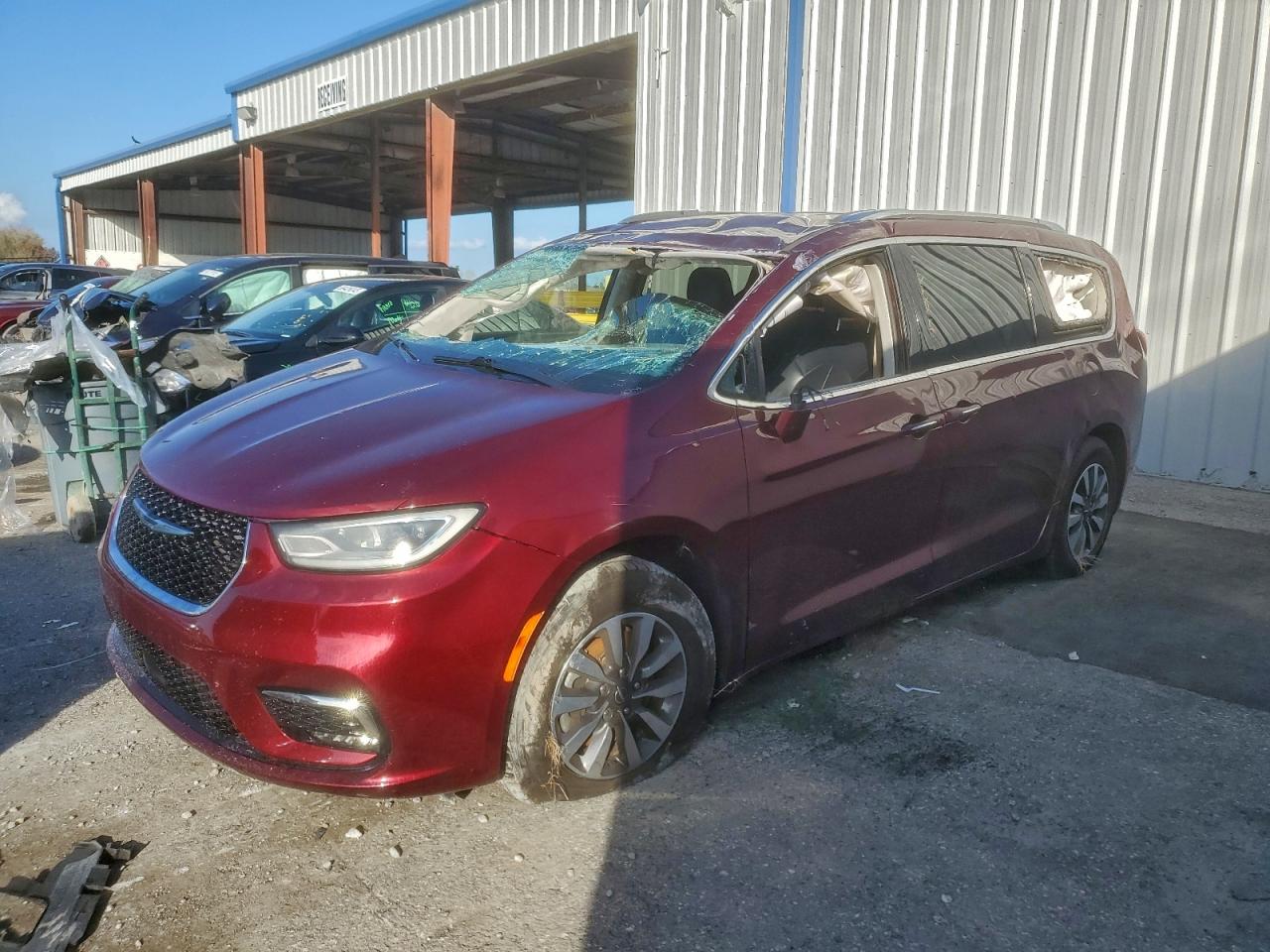 2021 Chrysler Pacifica Touring L, VIN 2C4RC1BG5MR502786 — Rollover