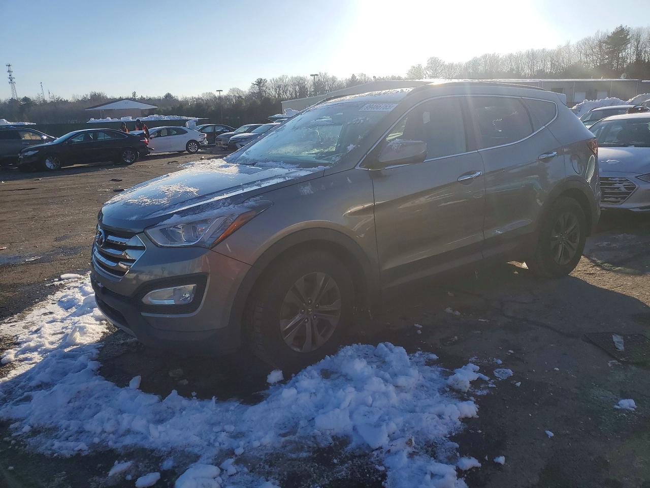 2013 Hyundai Santa Fe Sport, VIN 5XYZUDLB6DG003517 — Minor dents and scratches