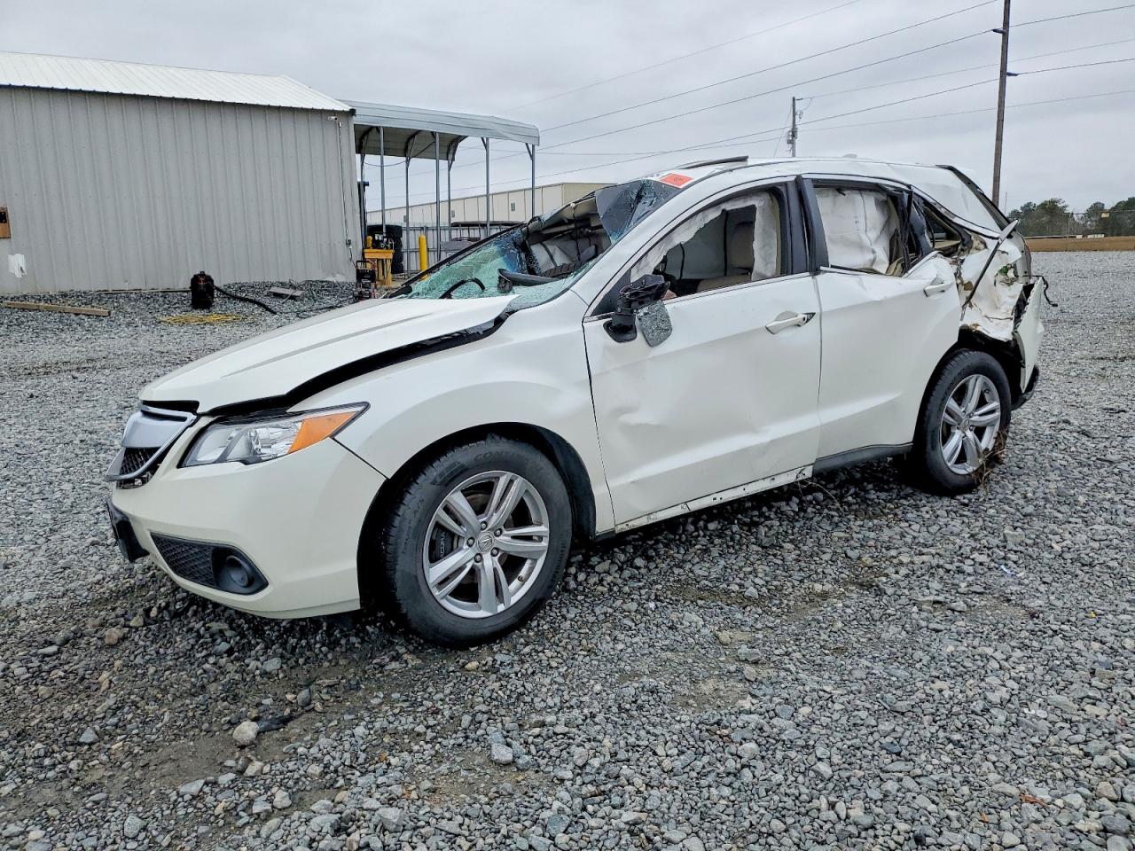 2013 Acura RDX, VIN 5J8TB3H31DL005382 — Rollover