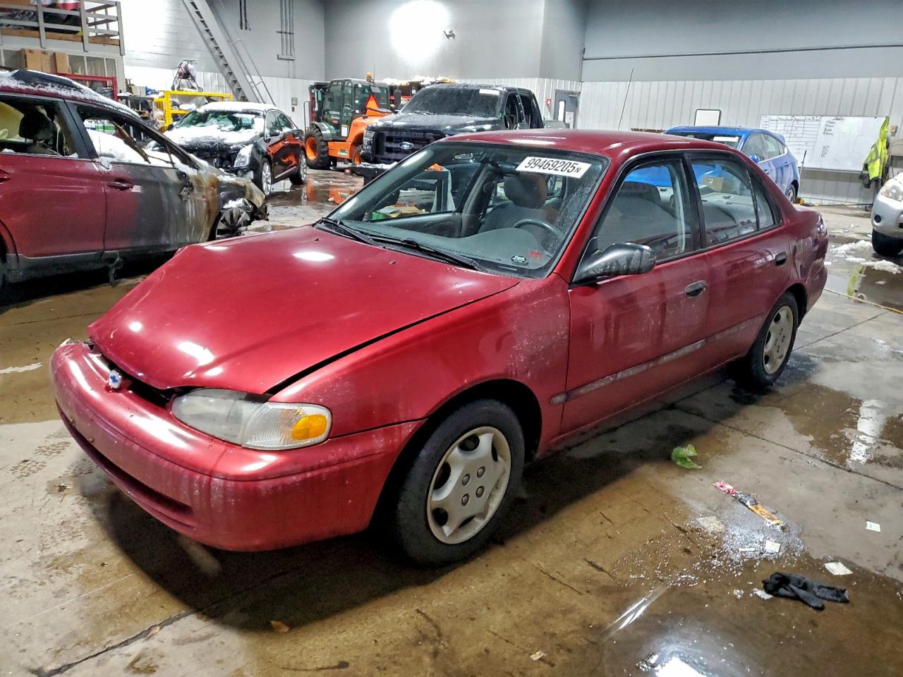 2001 Chevrolet Prizm, VIN 1Y1SK52811Z438909 — Front end