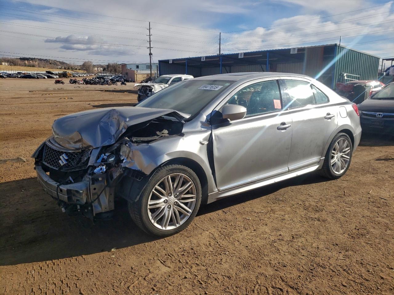 2012 Suzuki Kizashi SLS Sport, VIN JS2RF9A8XC6100841 — Front end