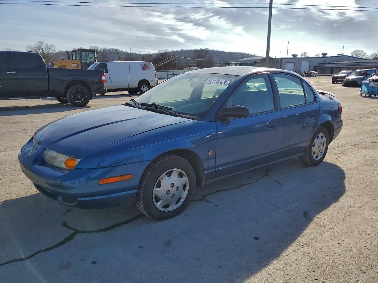 2001 Saturn SL, VIN 1G8ZH52881Z206349 — Rear end