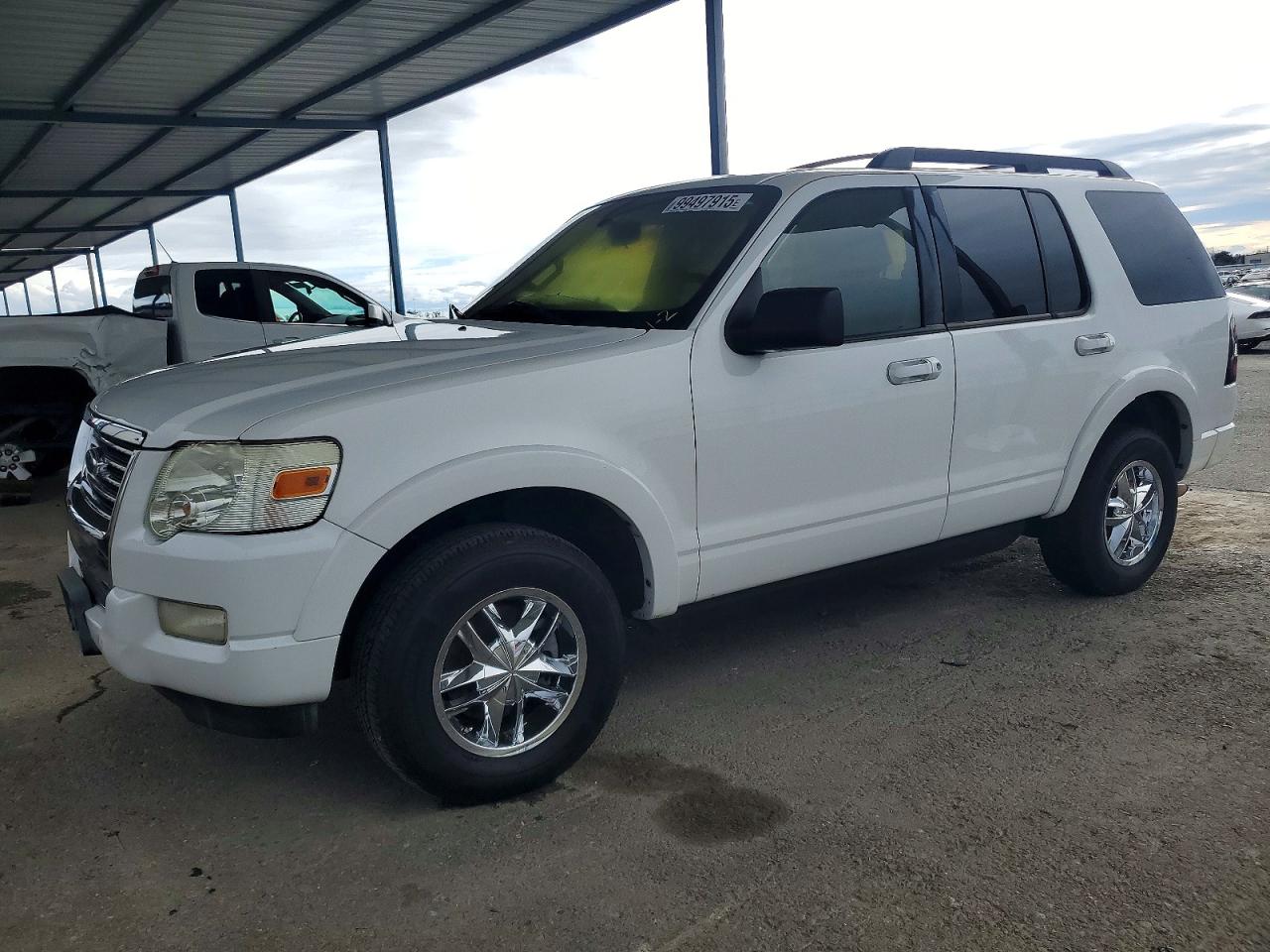 2010 Ford Explorer XLT, VIN 1FMEU6DEXAUA57962 — Interior fire