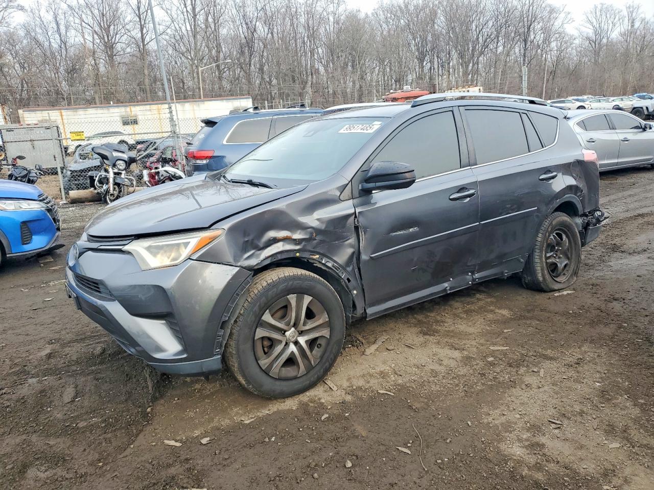 2017 Toyota RAV4 LE, VIN JTMBFREVXHJ106297 — Side