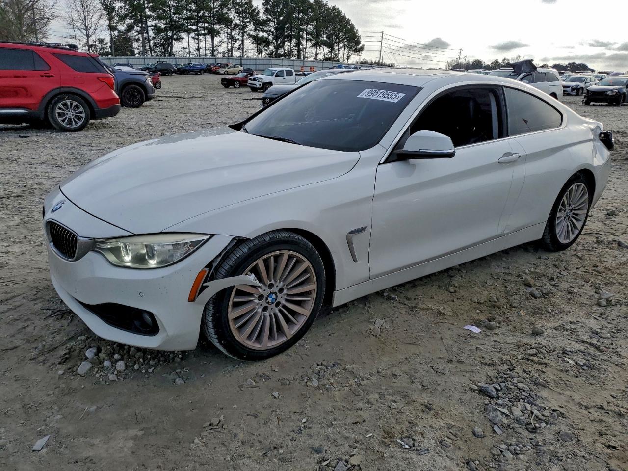 2015 BMW 4 Series 428i, VIN WBA3N3C5XFK232025 — Rear end