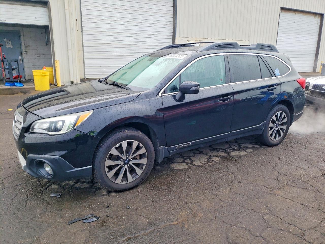 2016 Subaru Outback Limited, VIN 4S4BSANC6G3346585 — Rear end
