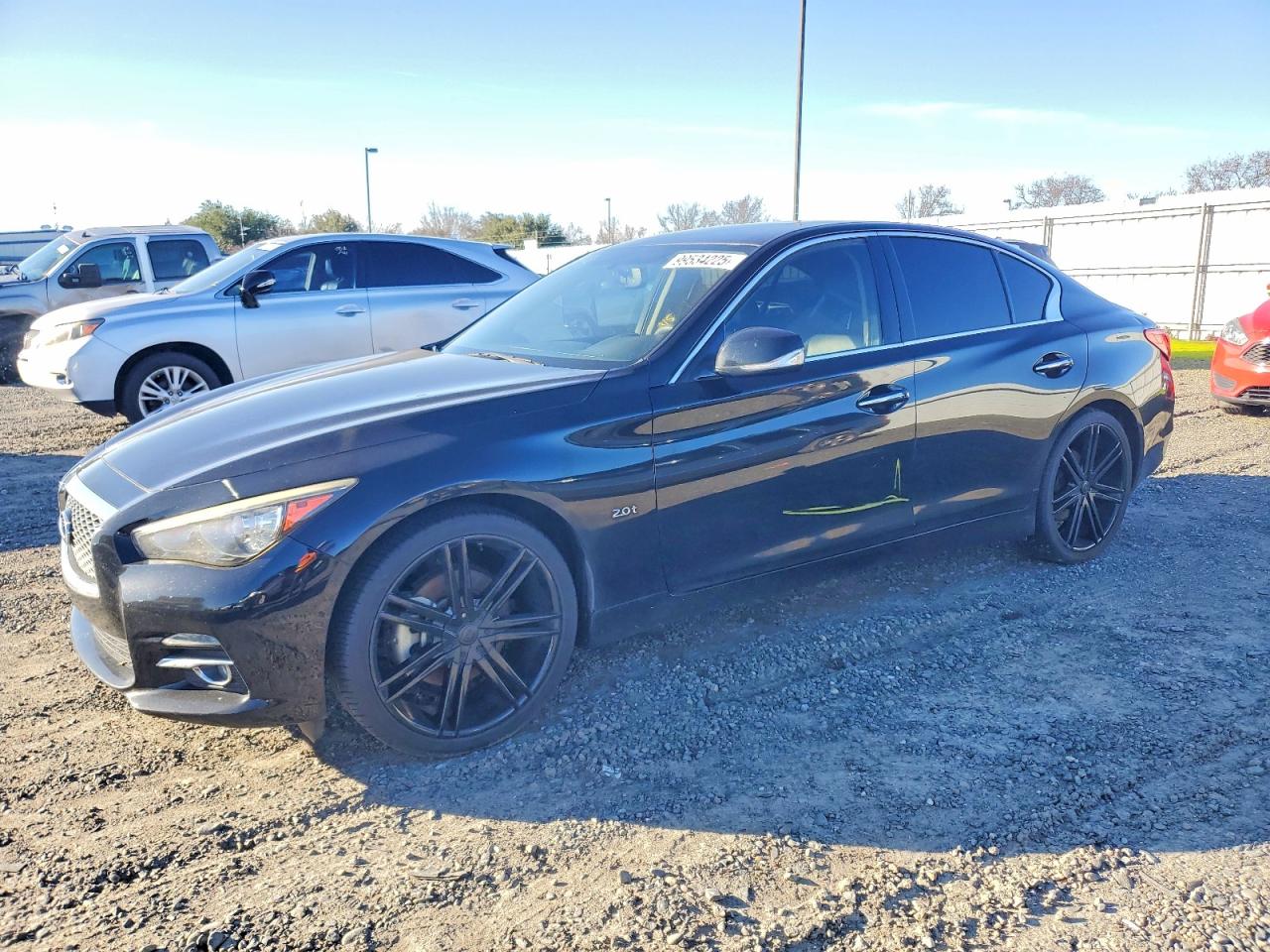 2017 Infiniti Q50 Premium, VIN JN1CV7AP8HM642377 — Water / flood