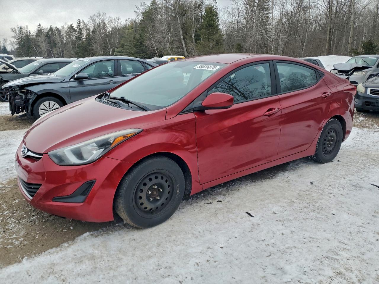 2015 Hyundai Elantra SE, VIN 5NPDH4AE0FH600055 — Rear end