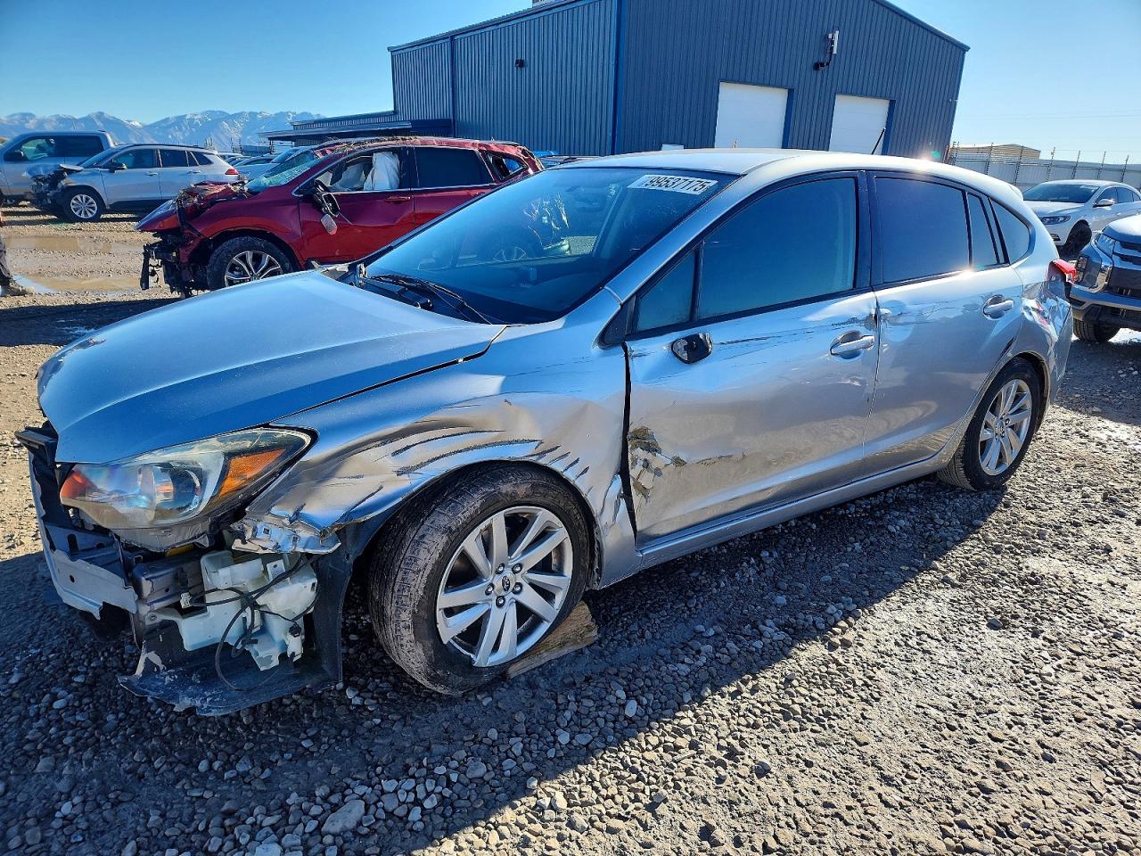 2015 Subaru Impreza Premium, VIN JF1GPAC64FH258022 — Front end