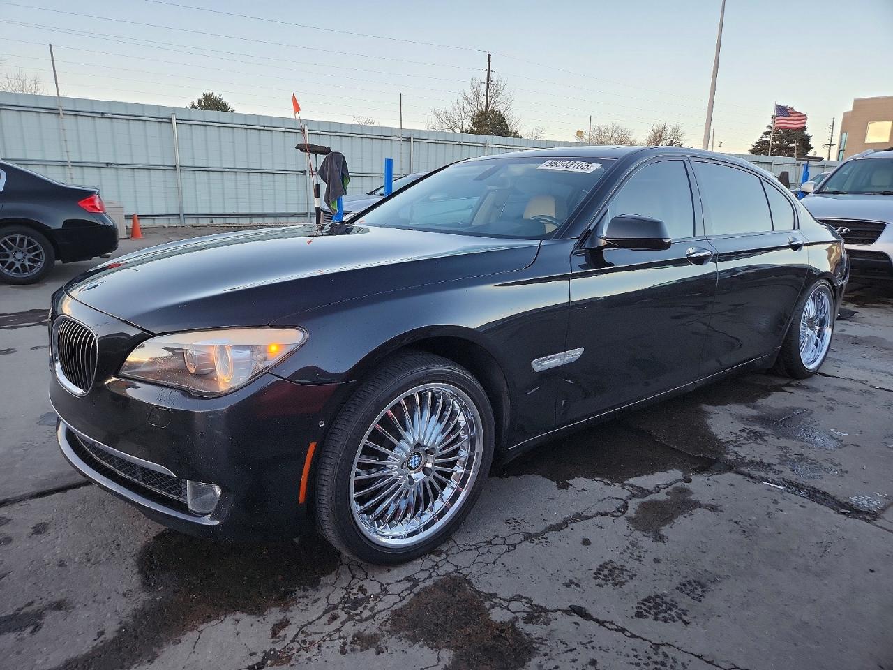 2011 BMW 7 Series 750Li xDrive, VIN WBAKC8C5XBC433605 — Rear end