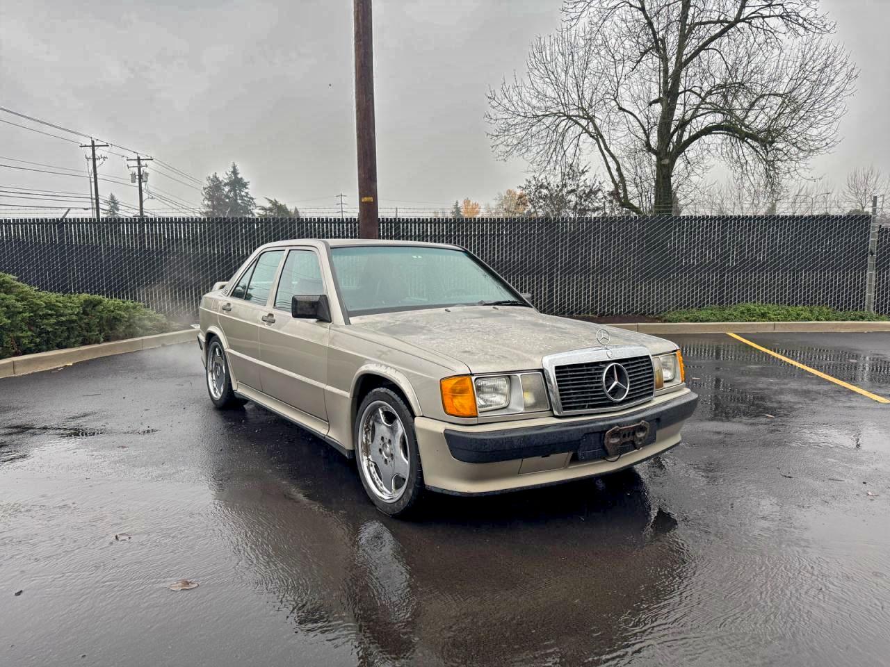 1986 Mercedes-Benz 190 E, VIN WDBDA34D2GF163171 — Minor dents and scratches