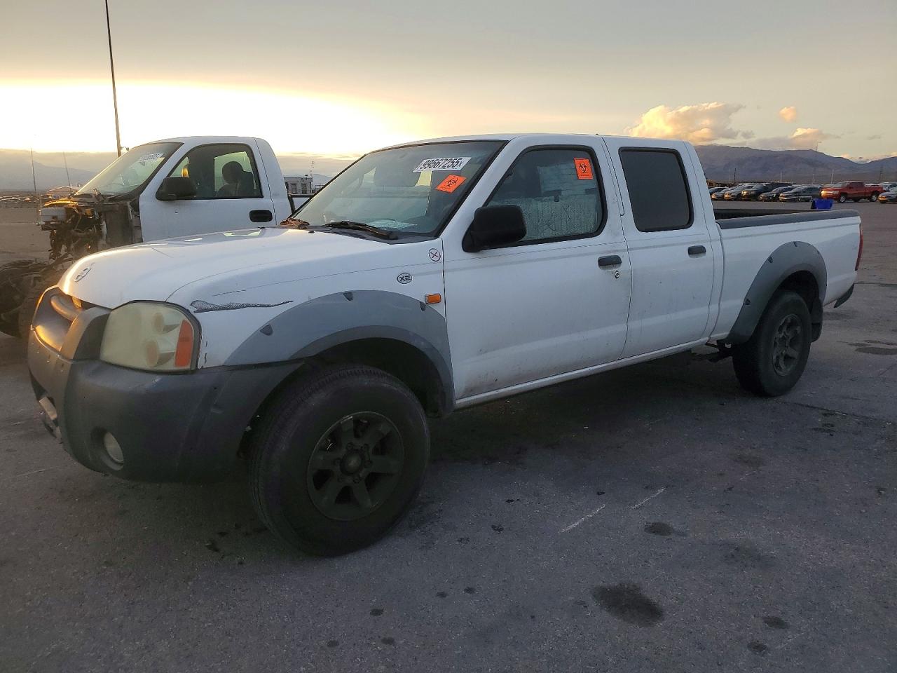 2002 Nissan Frontier XE, VIN 1N6ED29XX2C396619 — Front end