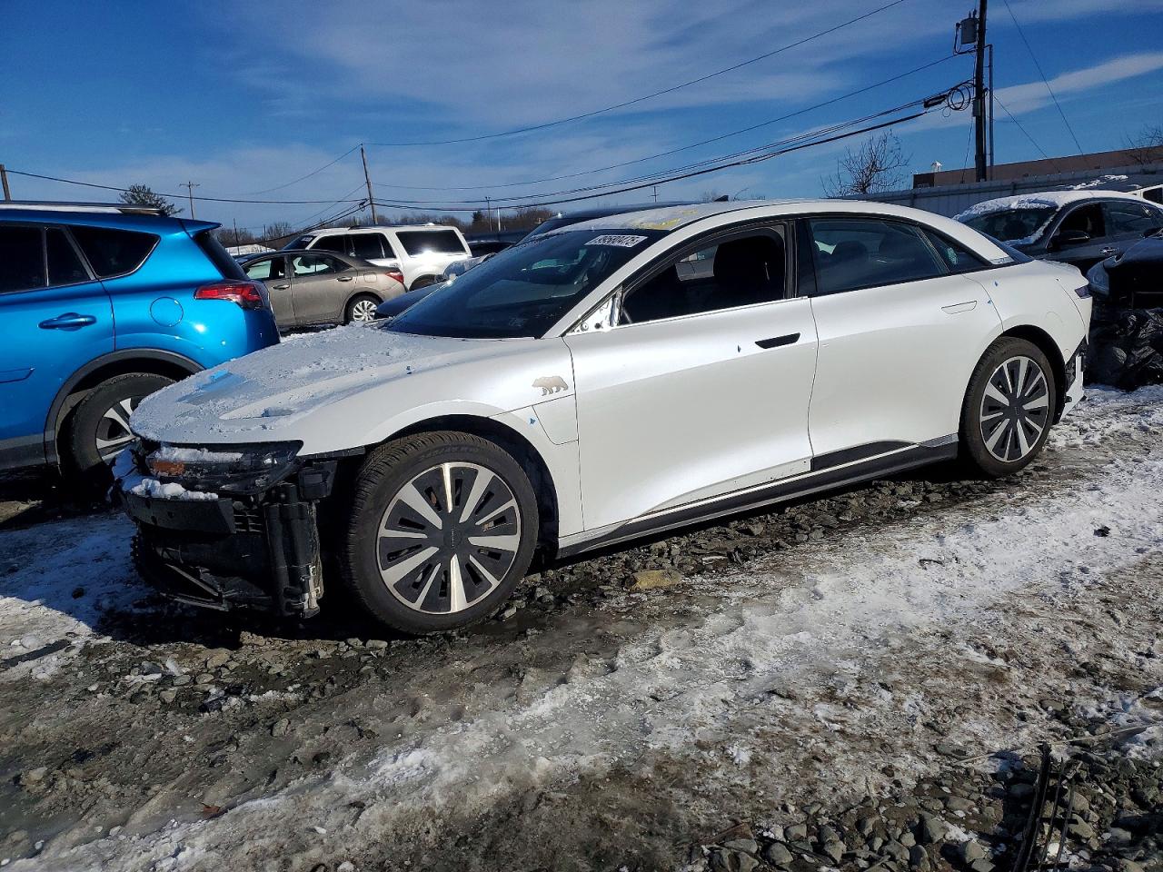 2023 Lucid Air Pure, VIN 50EA1PFA5PA006855 — Опрокидывание