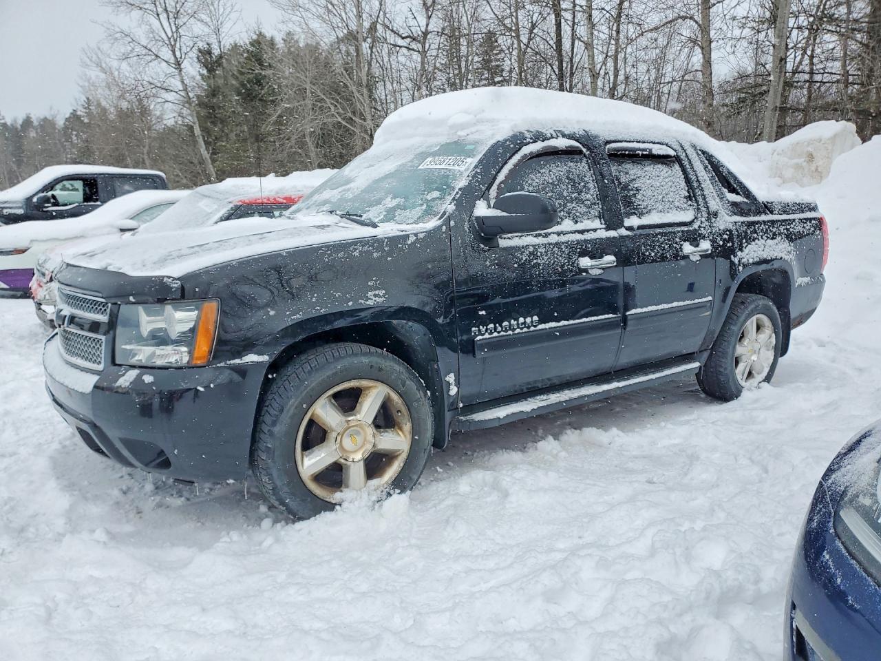 2013 Chevrolet Avalanche LT, VIN 3GNTKFE79DG262222 — Фото с аукциона