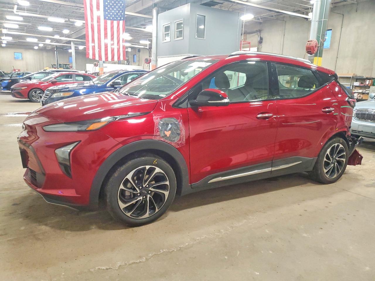 2023 Chevrolet Bolt EUV Premier, VIN 1G1FZ6S06P4118002 — Rear end