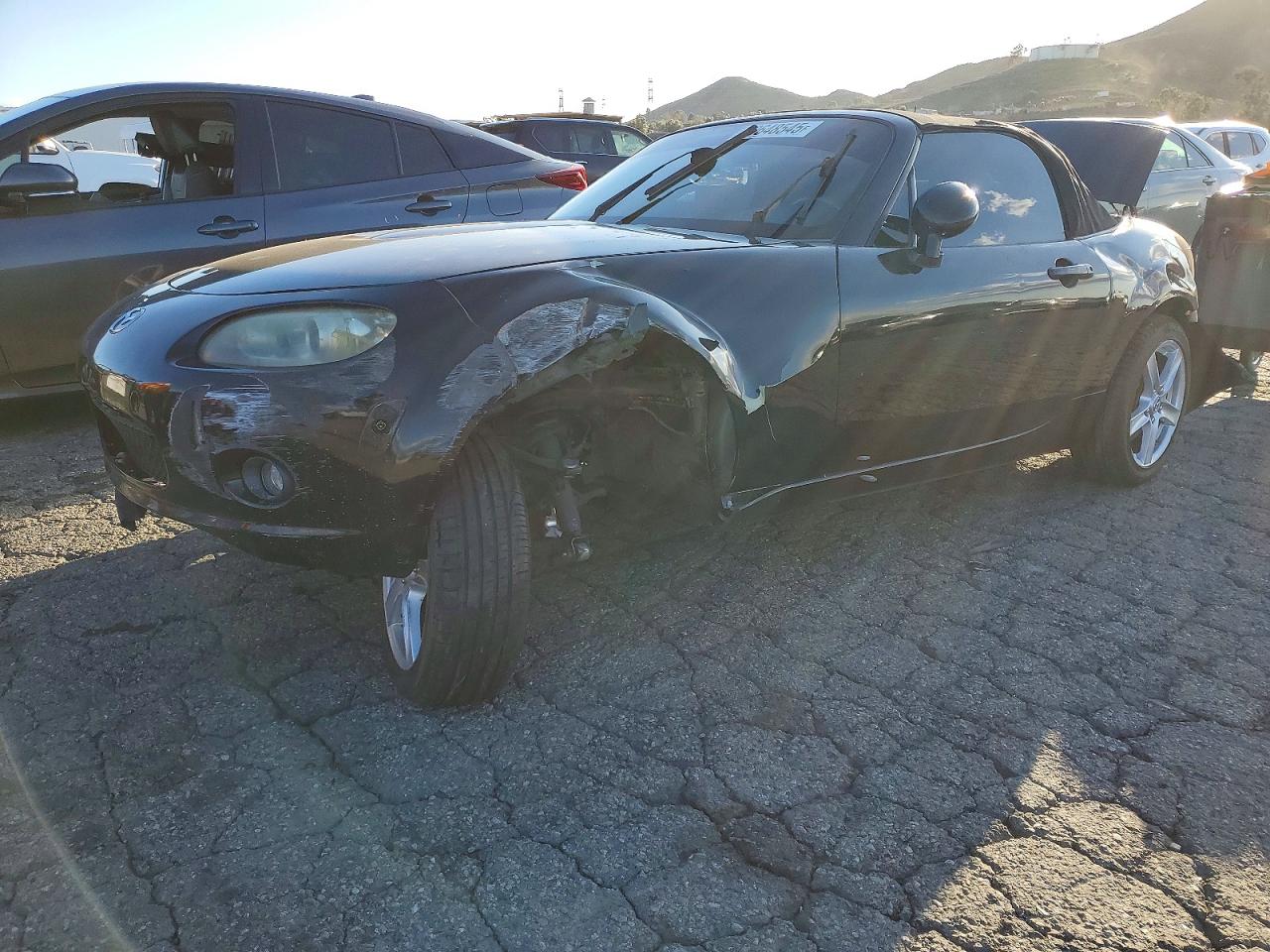 2008 Mazda MX-5 Miata Touring, VIN JM1NC25F080151373 — Rear end