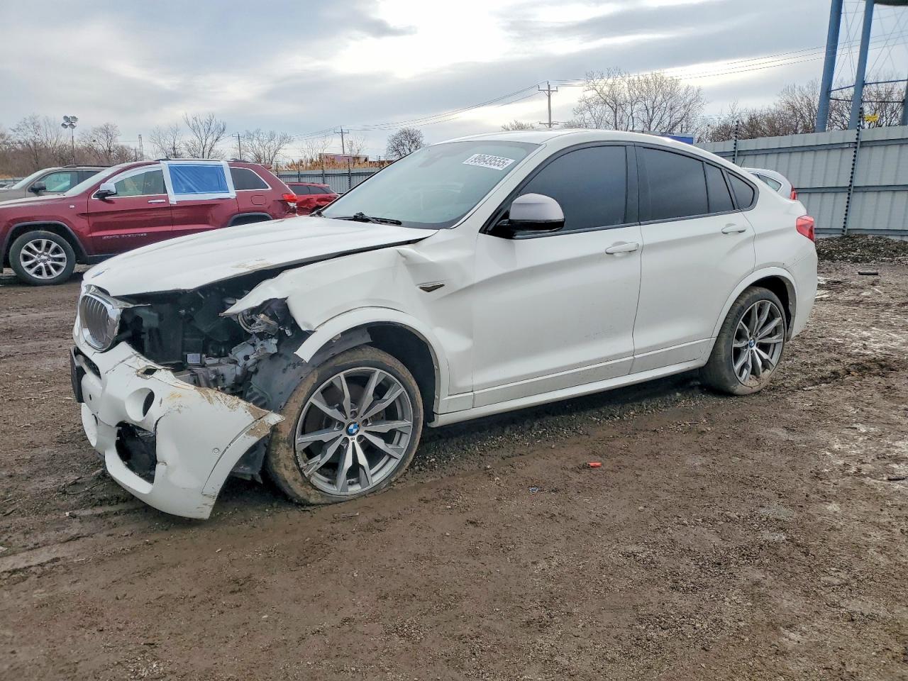 2018 BMW X4 M40i, VIN 5UXXW7C57J0Z44858 — Перед