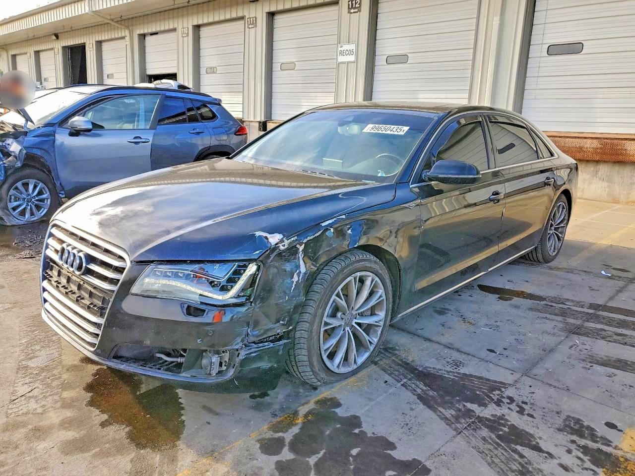 2012 Audi A8, VIN WAURVAFD9CN020468 — Side