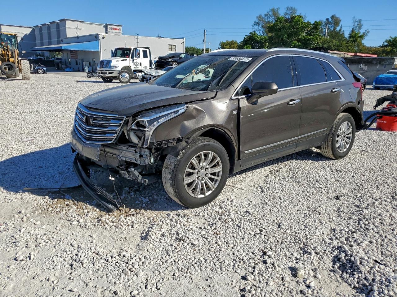 2019 Cadillac XT5 FWD, VIN 1GYKNARS0KZ205184 — Зад