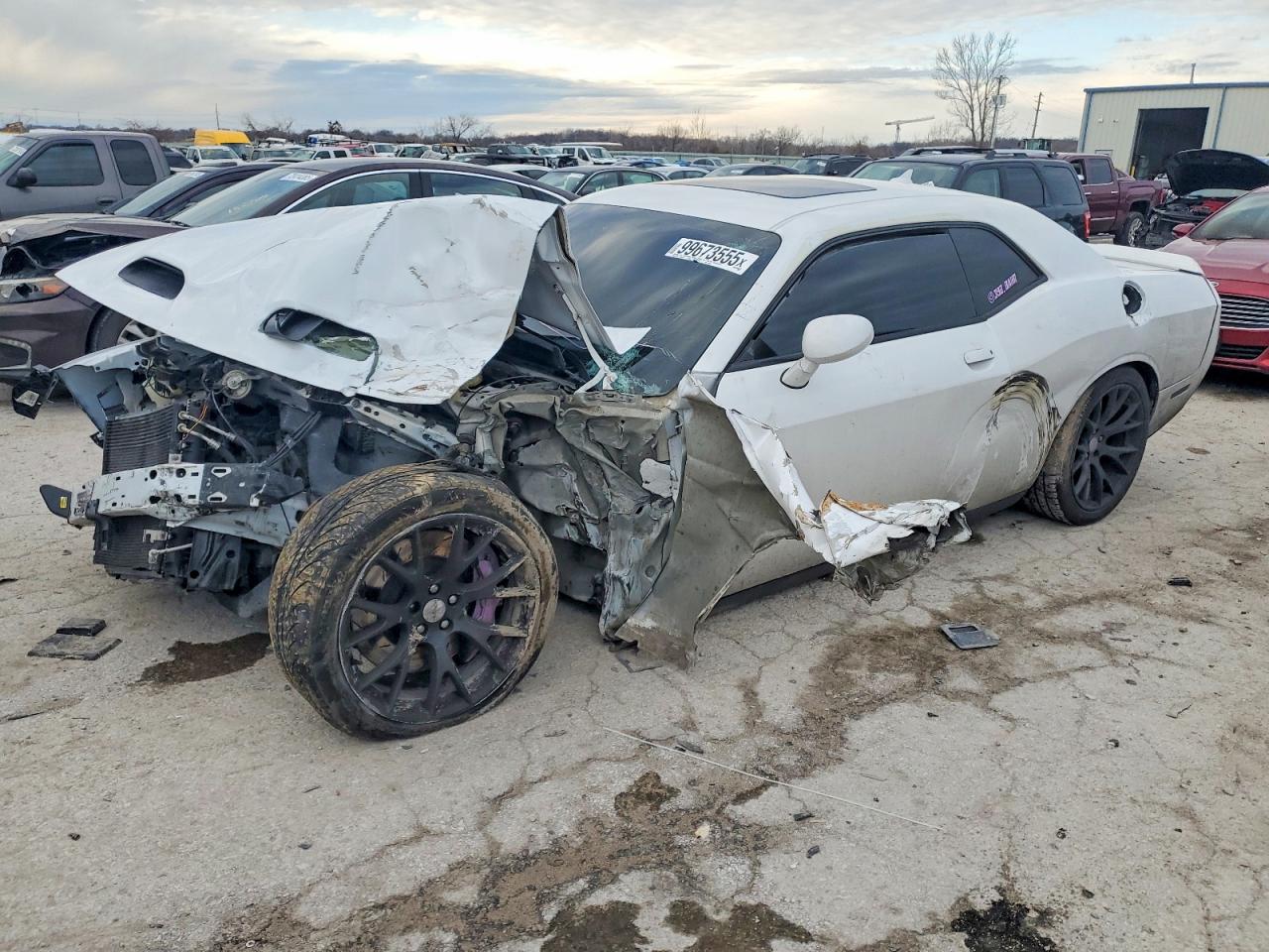 2016 Dodge Challenger SRT 392, VIN 2C3CDZDJXGH125395 — Frame damage