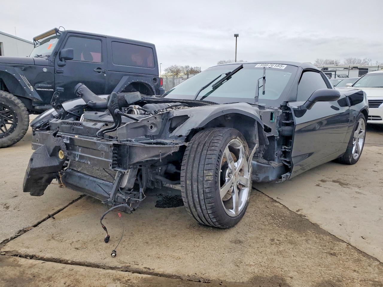 2010 Chevrolet Corvette 1LT, VIN 1G1YA2DW1A5105105 — Front end