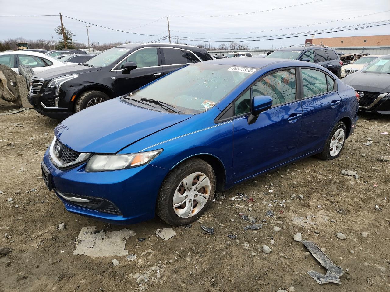 2015 Honda Civic LX, VIN 19XFB2F5XFE262823 — Minor dents and scratches