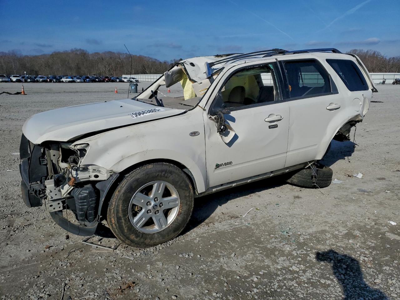 2009 Mercury Mariner Hybrid, VIN 4M2CU29309KJ09824 — Rollover
