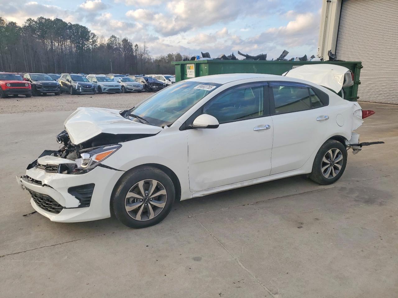 2023 Kia Rio S, VIN 3KPA24AD7PE520379 — Rear end