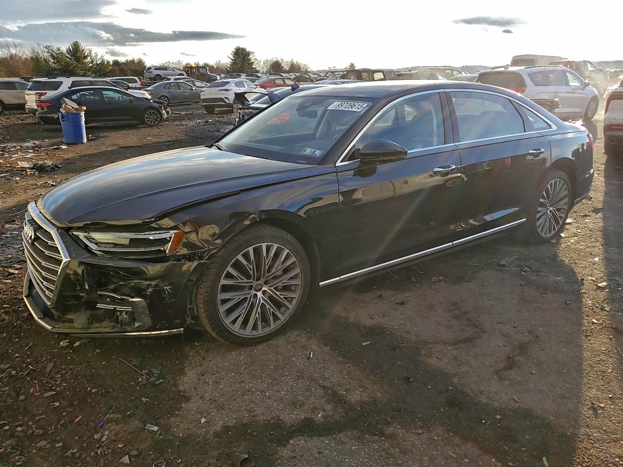2020 Audi A8, VIN WAU8DAF8XLN013319 — Front end