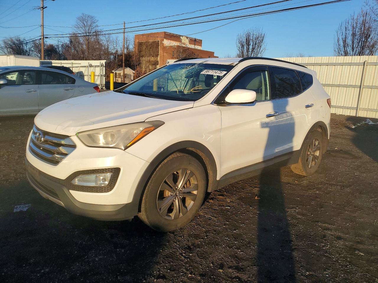 2013 Hyundai Santa Fe Sport, VIN 5XYZU3LB2DG009499 — Roof