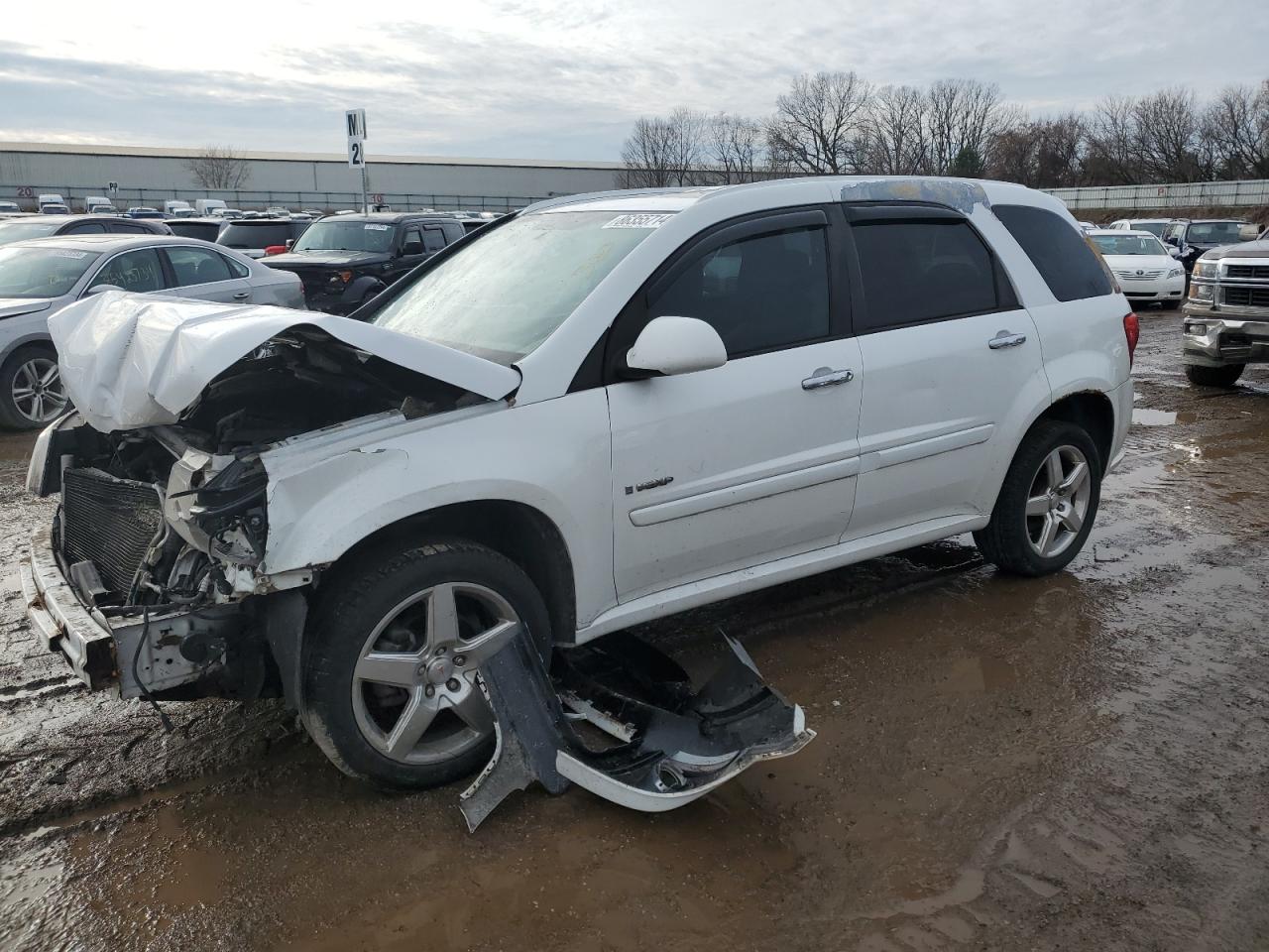 2008 Pontiac Torrent GXP, VIN 2CKDL537486316589 — Front end