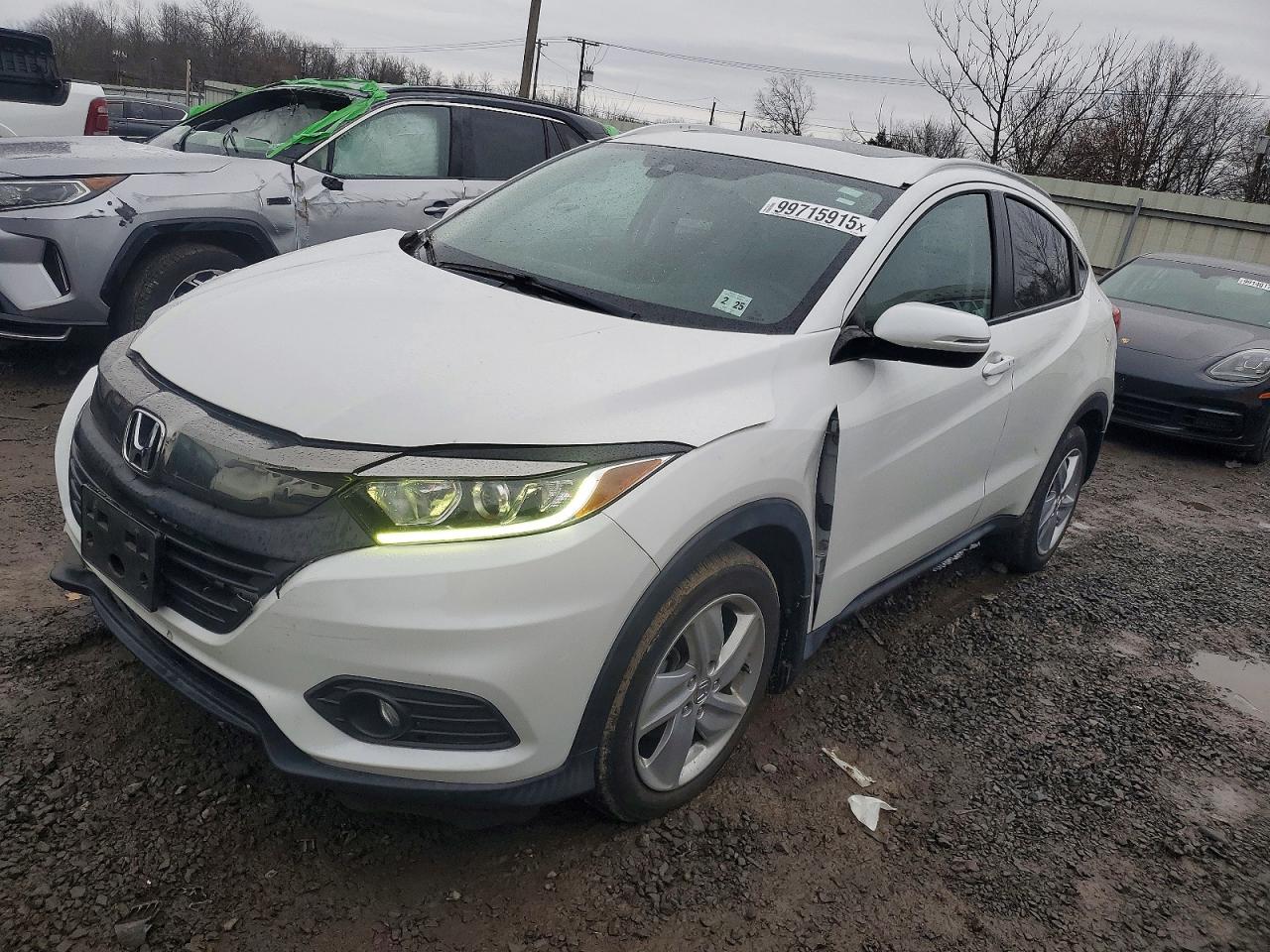 2019 Honda HR-V EX-L, VIN 3CZRU6H79KM721847 — Перед