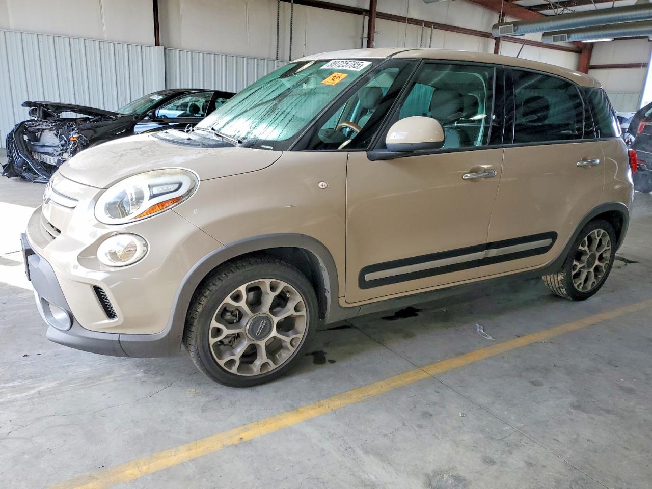 2014 FIAT 500L Trekking, VIN ZFBCFADH1EZ009698 — Rear end