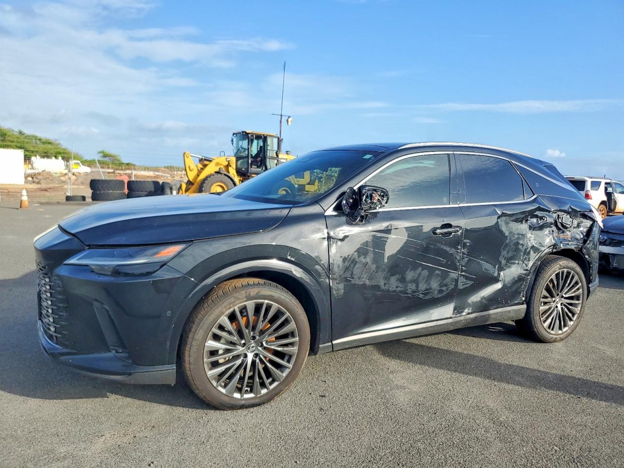 2025 Lexus RX 450h+ Luxury, VIN JTJCJMGA2S2026488 — Side