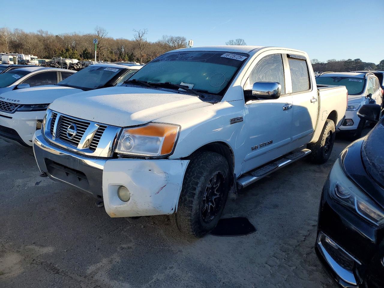 2011 Nissan Titan SV, VIN 1N6BA0EC1BN311769 — Frame damage
