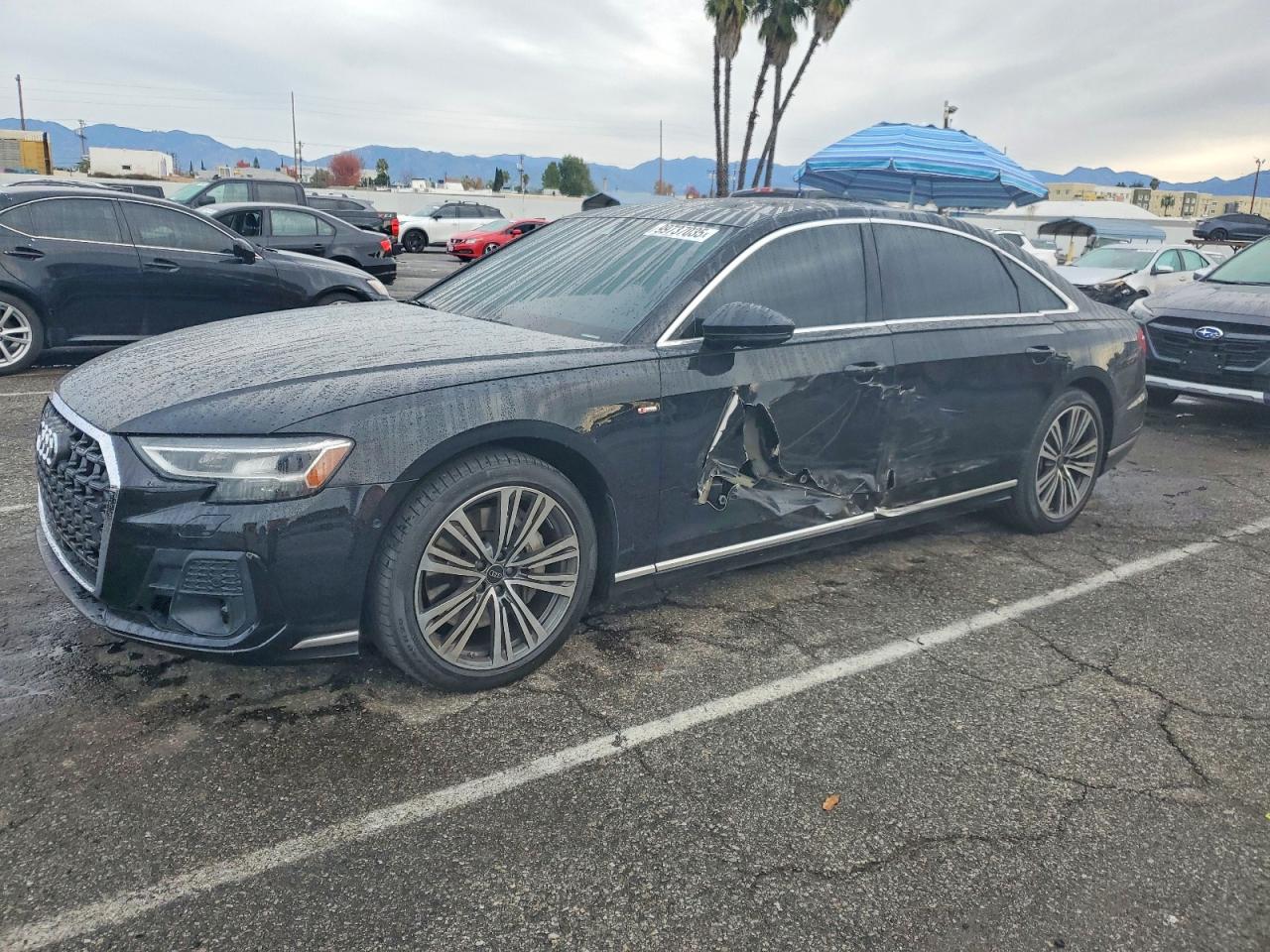2023 Audi A8, VIN WAULDAF82PN016182 — Бок