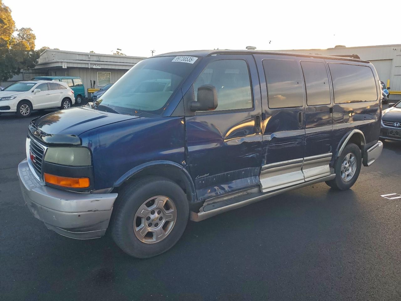 2003 GMC Savana Commercial SRW C6Y, VIN 1GDFG15T331191423 — Side