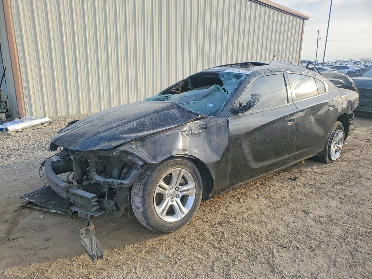 2021 Dodge Charger SXT, VIN 2C3CDXBG2MH580880 — Rollover
