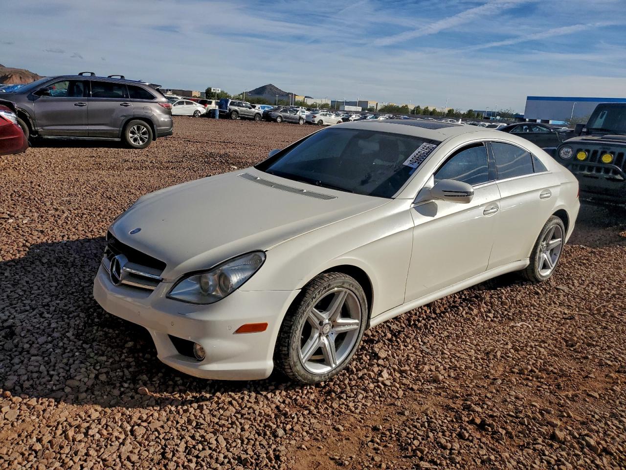 2011 Mercedes-Benz CLS 550, VIN WDDDJ7CB8BA169903 — Front end