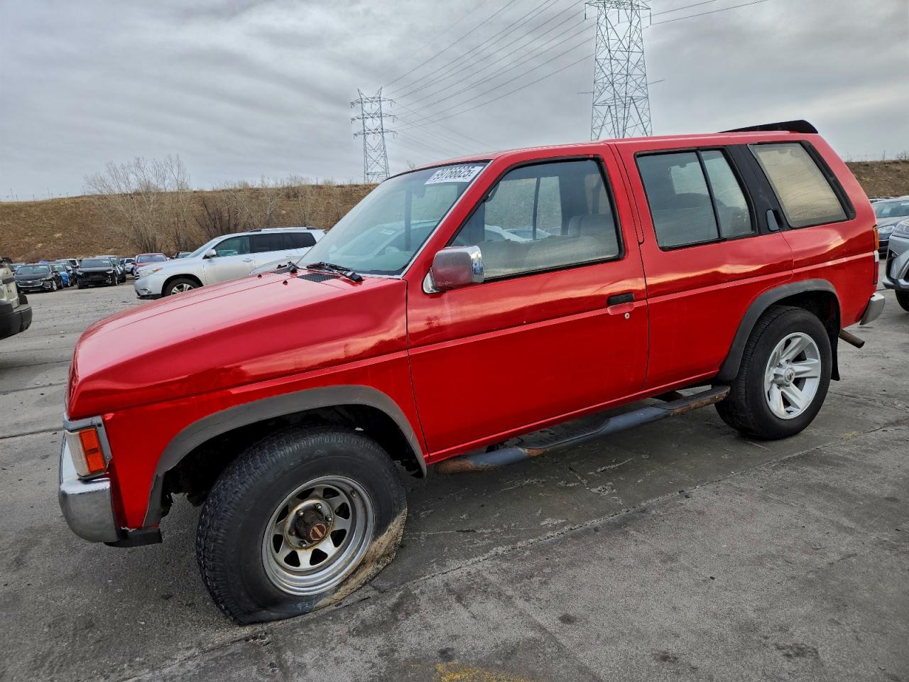1993 Nissan Pathfinder SE, VIN JN8HD17Y9PW305629 — Перед