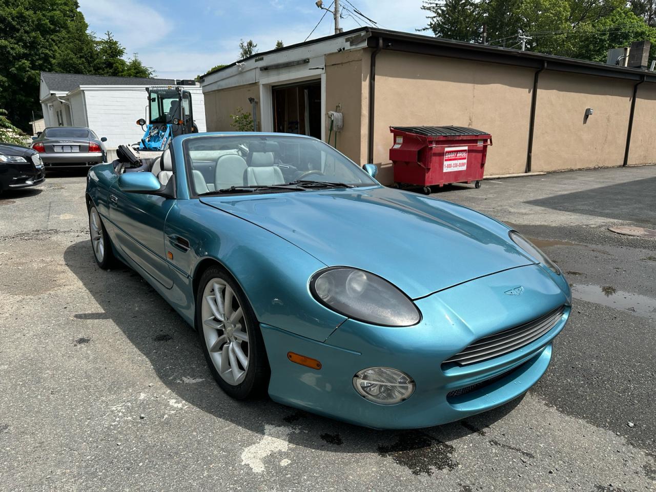 2001 Aston Martin DB7 Vantage, VIN SCFAB42321K402008 — Мелкие вмятины и царапины