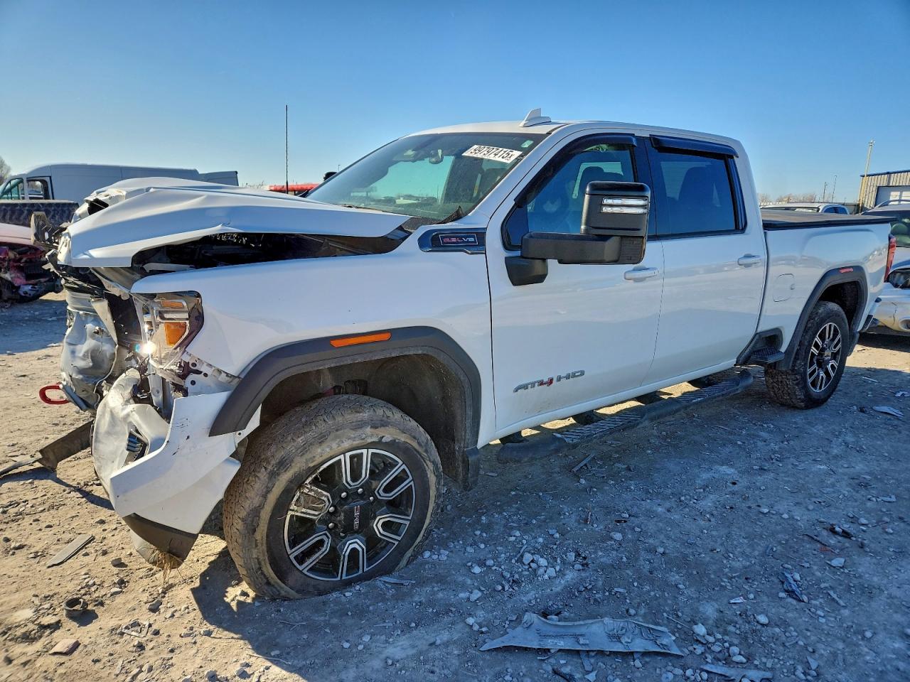 2023 GMC Sierra 2500HD AT4, VIN 1GT49PE71PF110181 — Front end