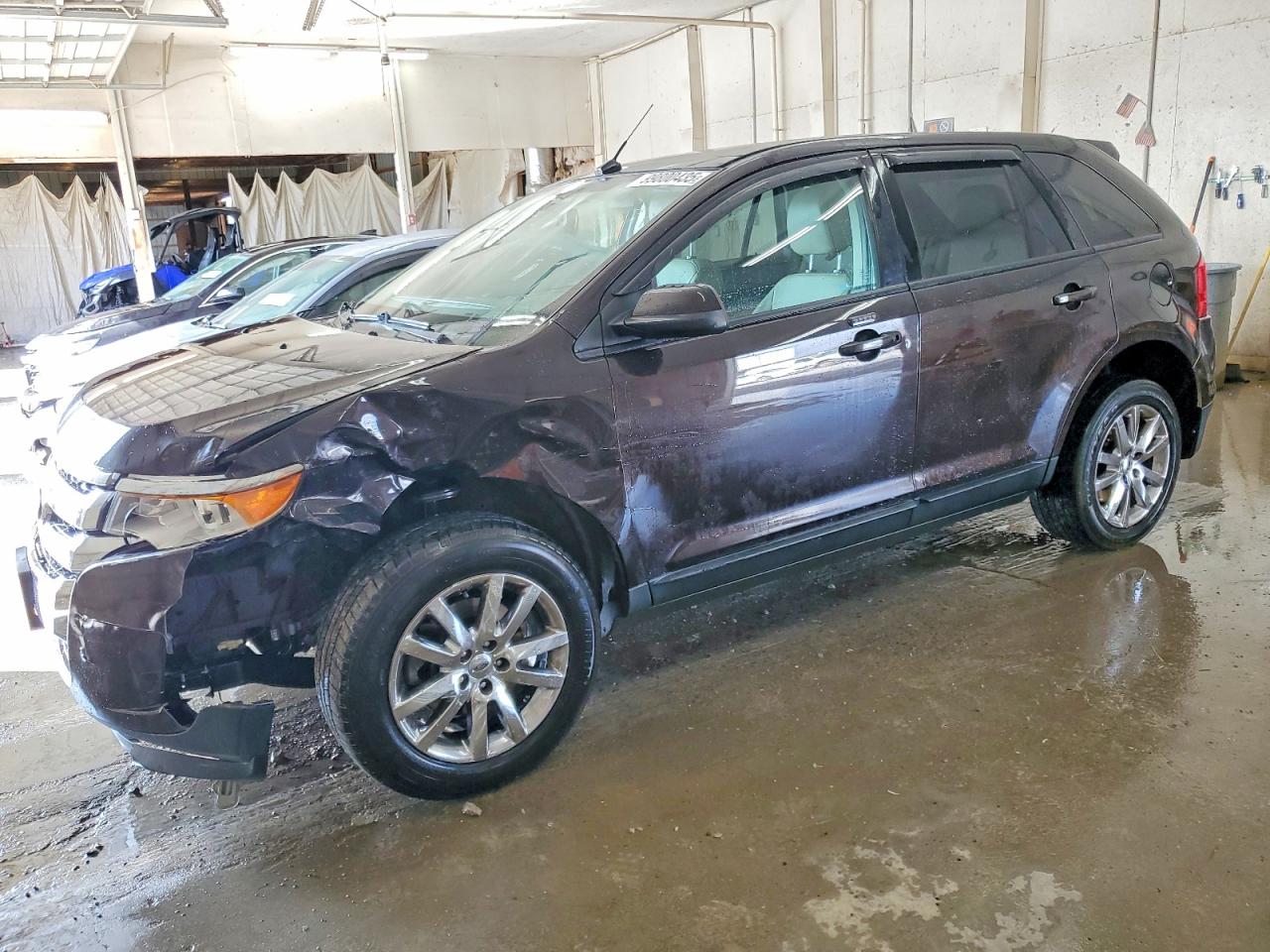2013 Ford Edge SEL, VIN 2FMDK3JC5DBC15590 — Front end