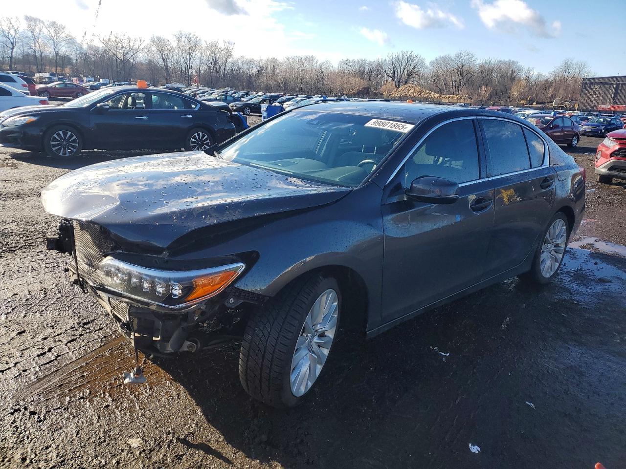 2015 Acura RLX Technology, VIN JH4KC1F51FC001253 — Front end