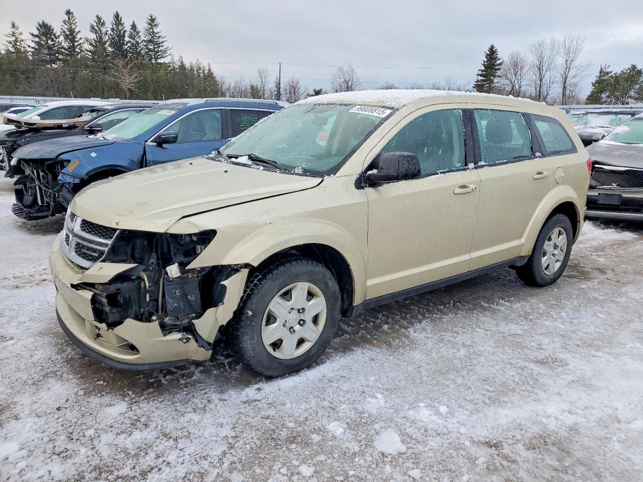 2011 Dodge Journey Express, VIN 3D4PG4FB4BT559067 — Front end