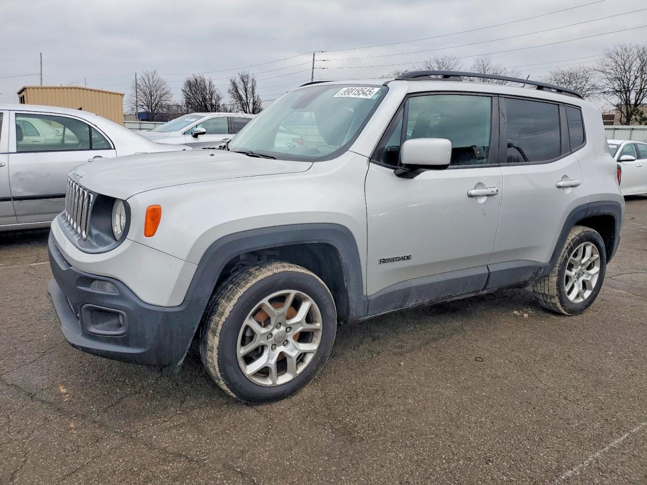 2016 Jeep Renegade Latitude, VIN ZACCJBBT6GPC88088 — Rear end