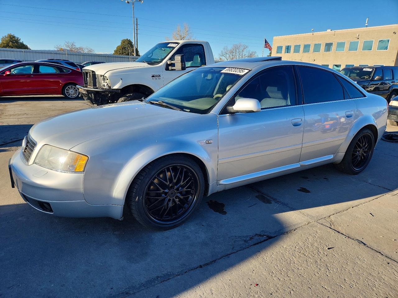 2004 Audi A6 4.2L, VIN WAUML64B84N045281 — Rear end