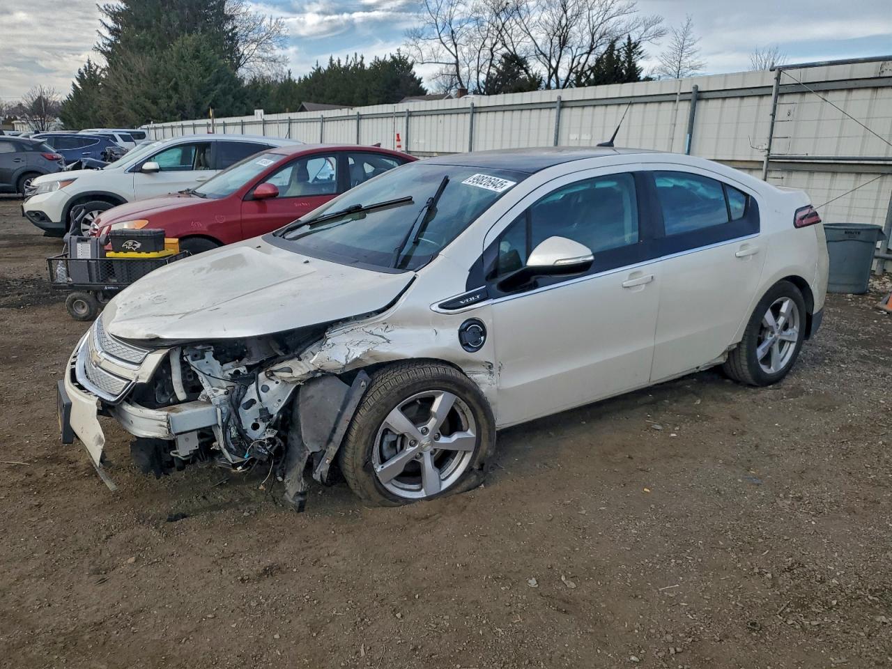 2011 Chevrolet Volt, VIN 1G1RC6E48BU099295 — Front end