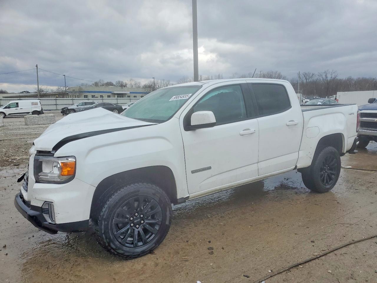 2022 GMC Canyon 4WD Elevation, VIN 1GTG6CEN1N1321534 — Front end